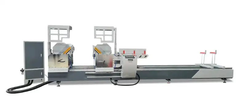 cnc double head cutting machine for 90 and 45 degrees