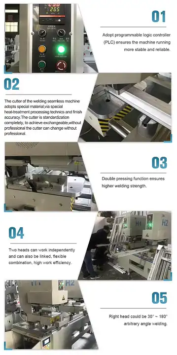 Two head seamless welding machine 1