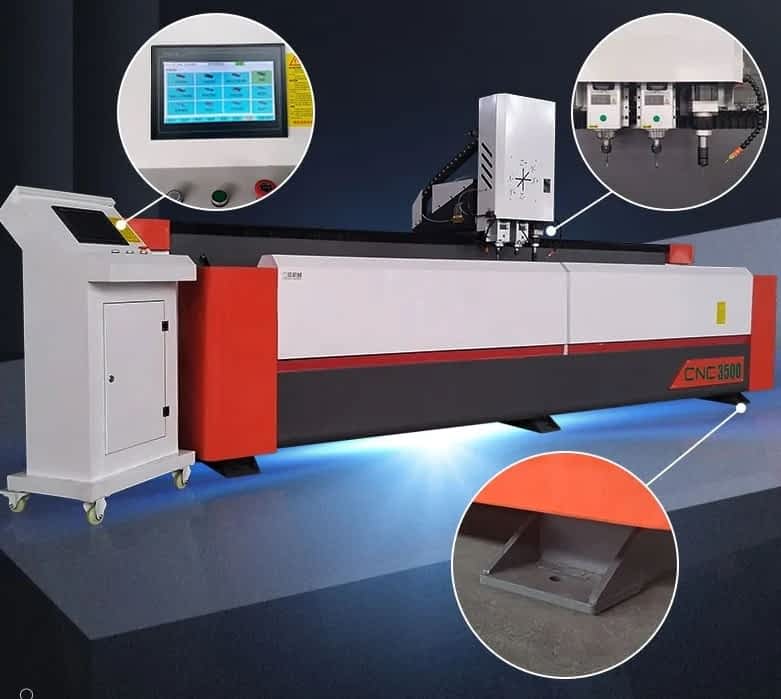 CNC Double head Aluminum Profile Drilling and Milling Machine Window and Door Making Machine